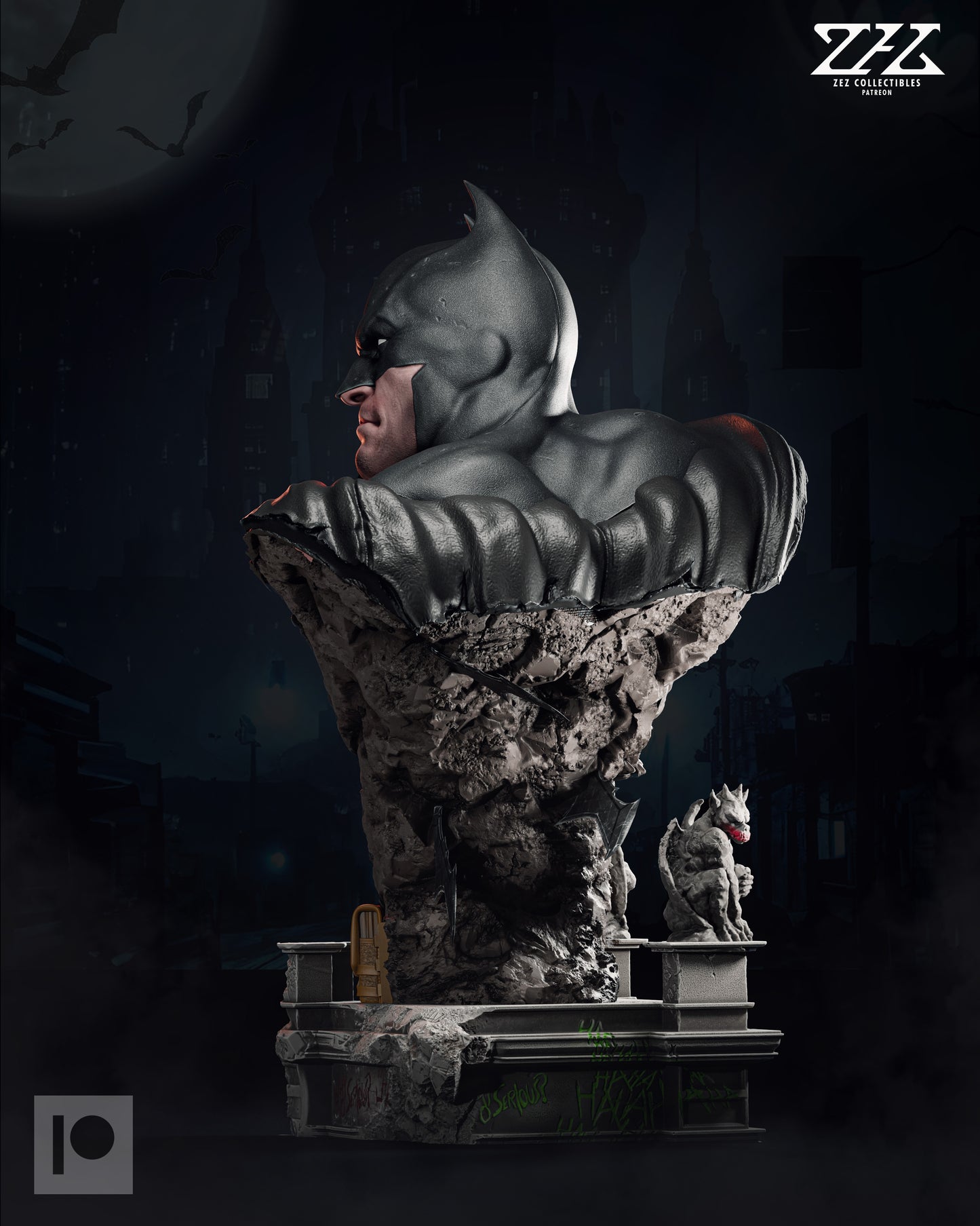 Batman Bust (Batfleck)